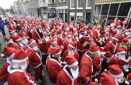 Santa Run Dordtse December Dagen Dordrecht