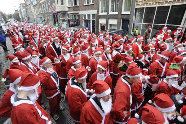 Santa Run Dordtse December Dagen Dordrecht