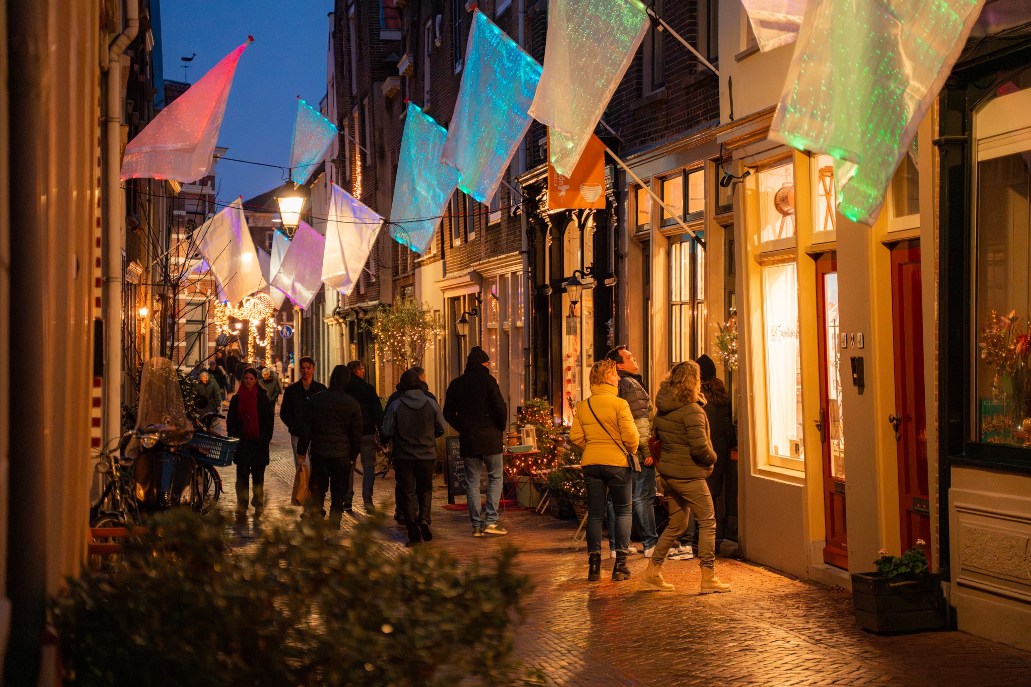 Winkelen Vleeshouwersstraat Dordtse Decemberdagen evenement Dordrecht WEB